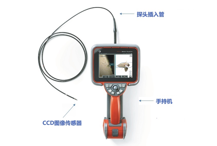 韋林工業(yè)內(nèi)窺鏡采用CCD圖像傳感器，成像更清晰